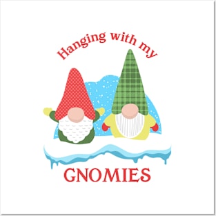 Christmas Gnomes Posters and Art